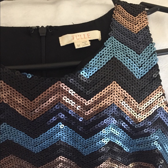 TULLE (Anthropologie) Sequin Sheath Dress - Picture 2 of 5